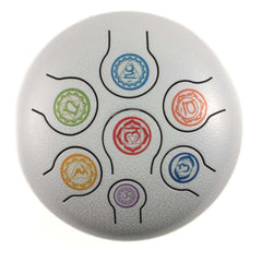 Seven Chakra Metal Handpan Drum-Drums-Siesta Crafts