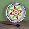 Large Painted Shamanic Drum-Drums-Siesta Crafts