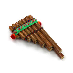 Small Zampona - Double Row Pan Pipes-Wind Instruments-Siesta Crafts