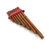 Medium Zampona - Double Row Pan Pipes-Wind Instruments-Siesta Crafts