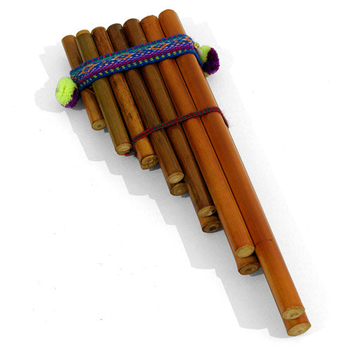 Medium Zampona - Double Row Pan Pipes-Wind Instruments-Siesta Crafts