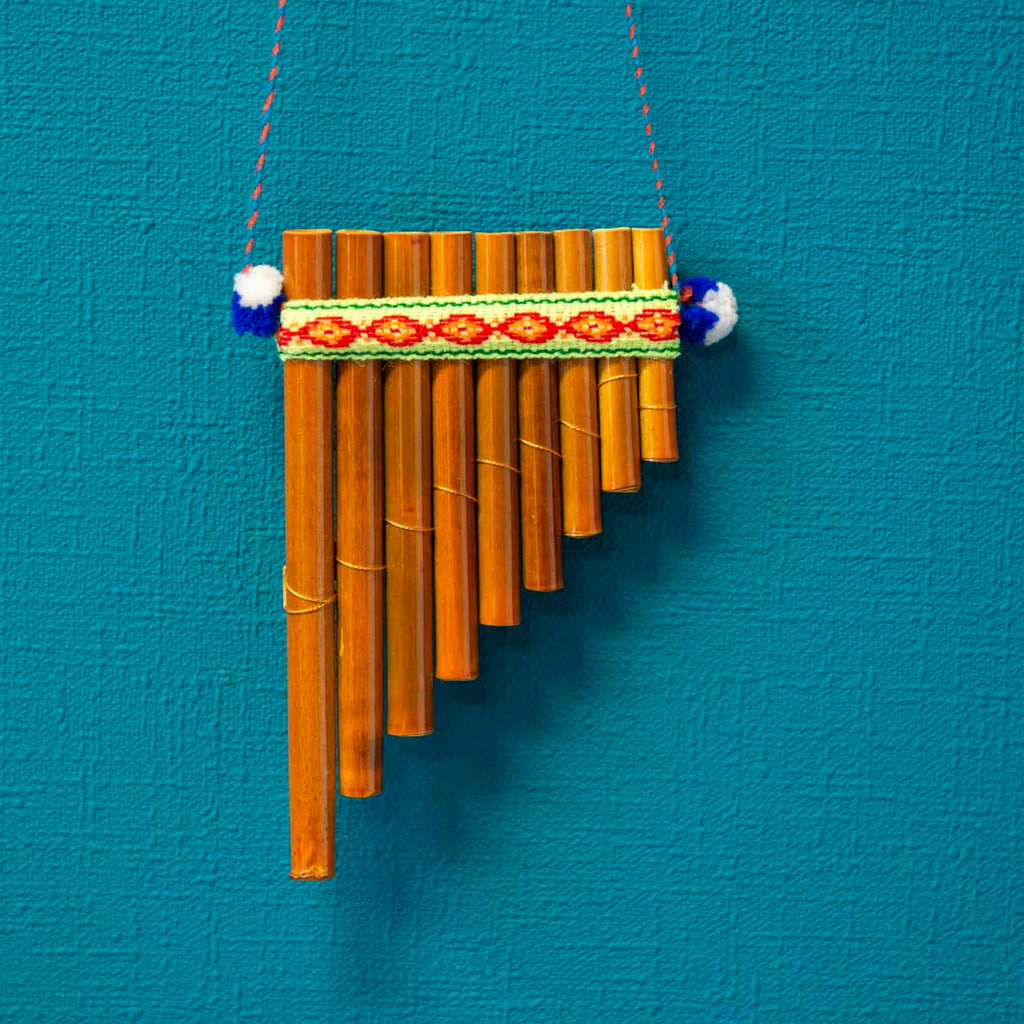 Small Antara - Single Row Pan Pipes-Wind Instruments-Siesta Crafts