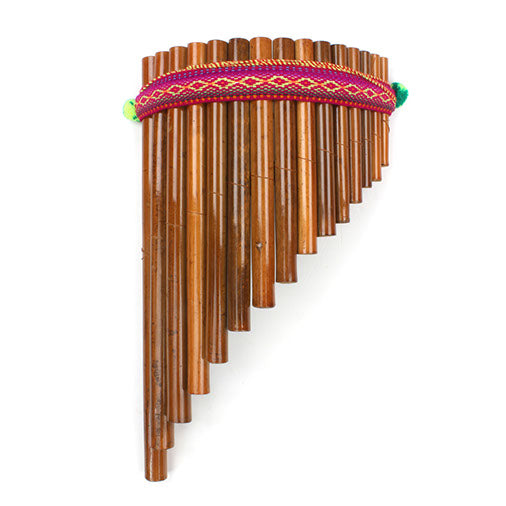 Medium Antara - Single Row Pan Pipes-Wind Instruments-Siesta Crafts