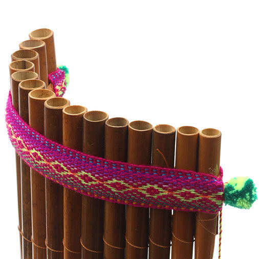 Medium Antara - Single Row Pan Pipes-Wind Instruments-Siesta Crafts