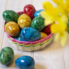 Tie Dyed Egg Shaker-Shakers-Siesta Crafts