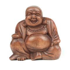 Small Laughing Buddha-Ornaments & Figurines-Siesta Crafts