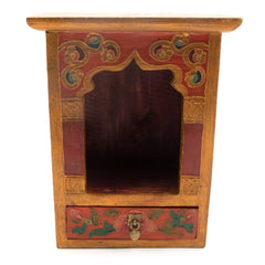 Small Wooden Shrine-Buddhism-Siesta Crafts