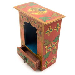 Small Wooden Shrine-Buddhism-Siesta Crafts