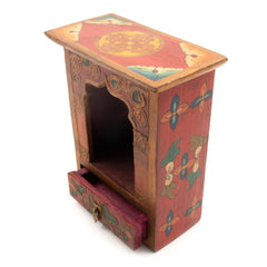 Small Wooden Shrine-Buddhism-Siesta Crafts