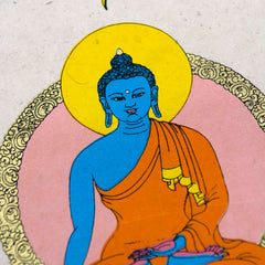 Lokta Deity Scroll - Buddha-Buddhism-Siesta Crafts