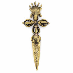 Fine Metal Phurba - Bhairab-Buddhism-Siesta Crafts