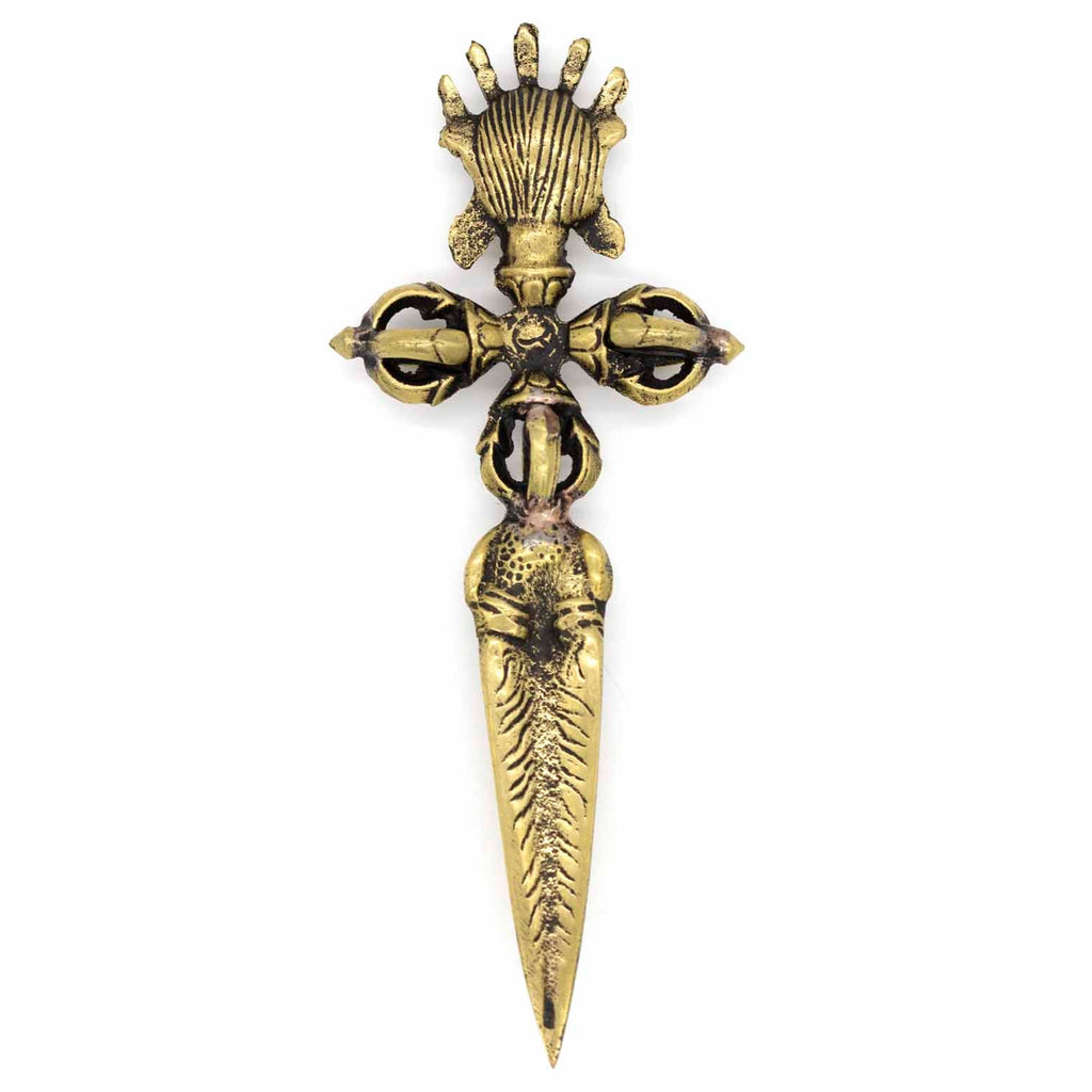 Fine Metal Phurba - Bhairab-Buddhism-Siesta Crafts
