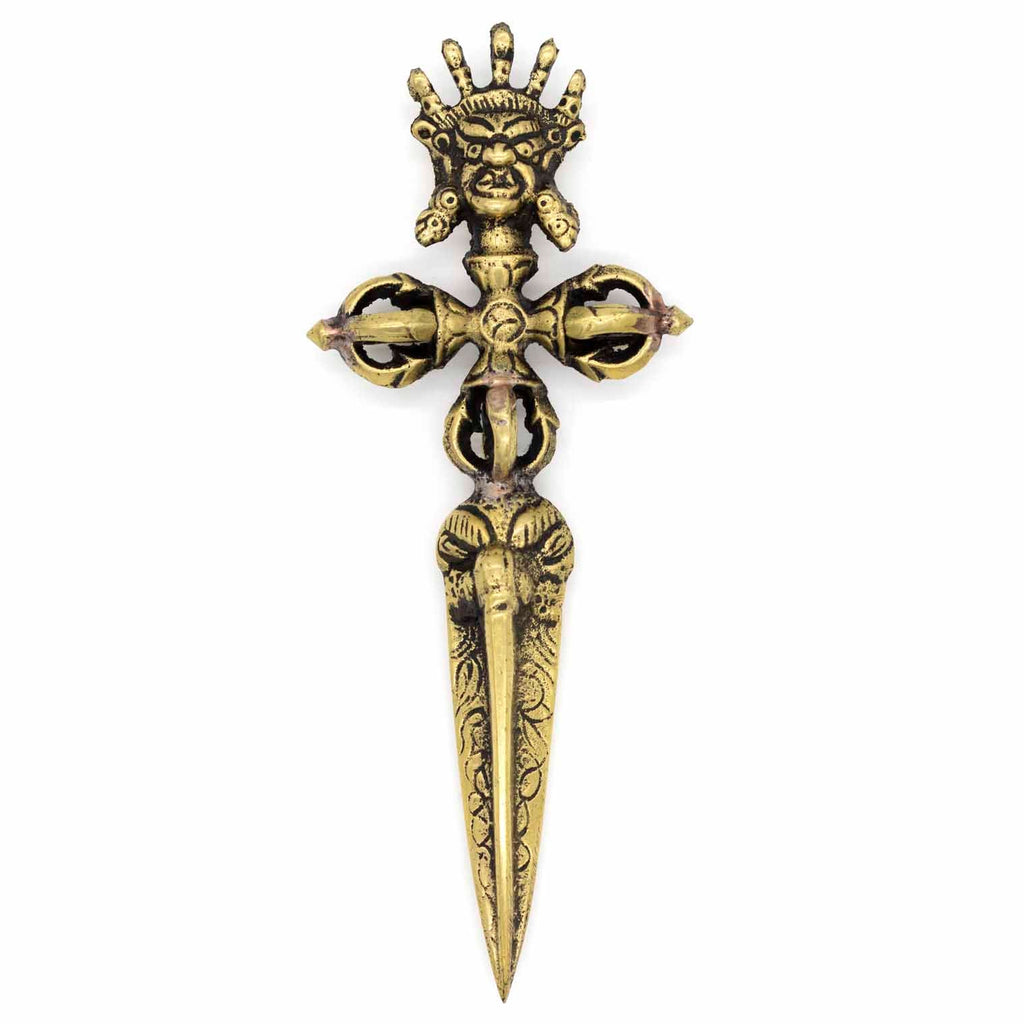 Fine Metal Phurba - Bhairab-Buddhism-Siesta Crafts