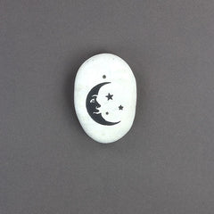 Moon Stone Incense Holder-Incense Holders-Siesta Crafts