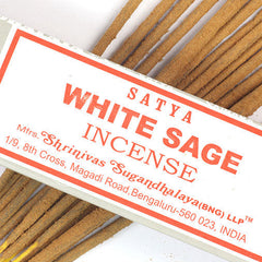 Satya White Sage Incense-Stick Incense-Siesta Crafts