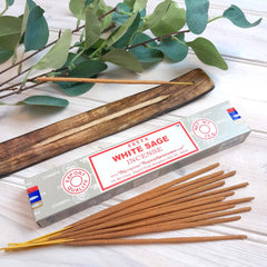 Satya White Sage Incense-Stick Incense-Siesta Crafts