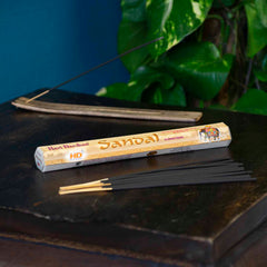 Sandal Hexagon Incense-Stick Incense-Siesta Crafts