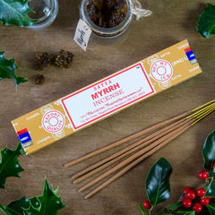 Satya Myrrh Incense-Stick Incense-Siesta Crafts
