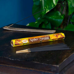 Amber Sandal Hexagon Incense-Stick Incense-Siesta Crafts
