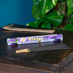 Violet Hexagon Incense-Stick Incense-Siesta Crafts