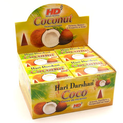 Coconut Hari Incense Cones-Cone Incense-Siesta Crafts