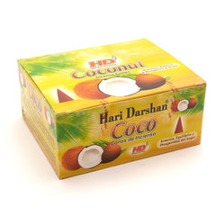 Coconut Hari Incense Cones-Cone Incense-Siesta Crafts