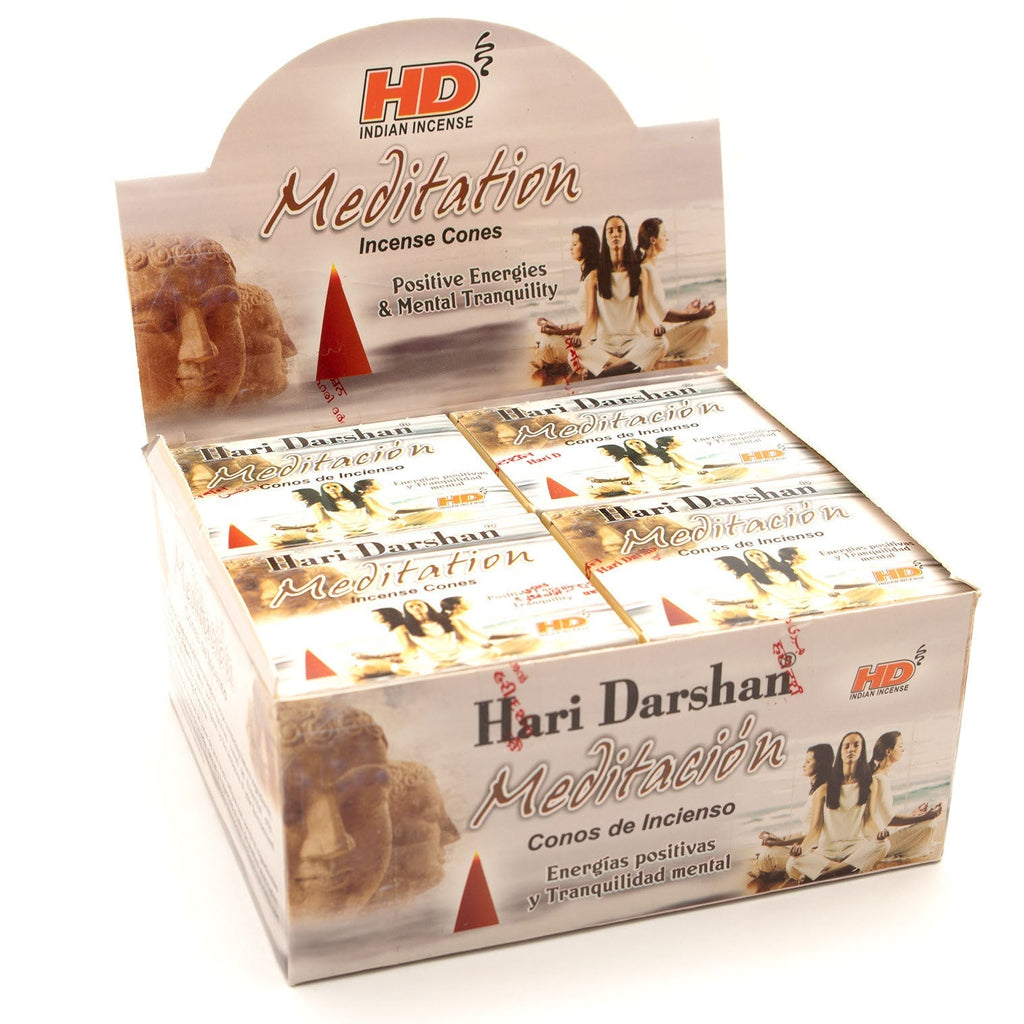 Meditation Hari Incense Cones-Cone Incense-Siesta Crafts