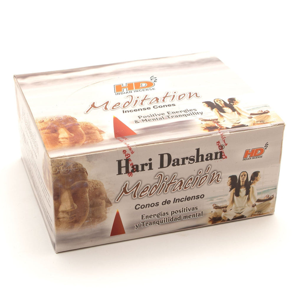 Meditation Hari Incense Cones-Cone Incense-Siesta Crafts