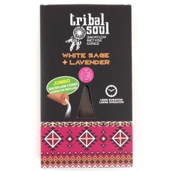 White Sage and Lavender Backflow Incense Cones-Cone Incense-Siesta Crafts