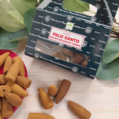 Satya Palo Santo Backflow Cones-Cone Incense-Siesta Crafts