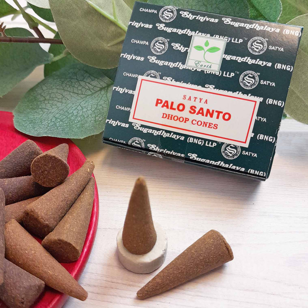 Satya Palo Santo Incense Cones-Cone Incense-Siesta Crafts