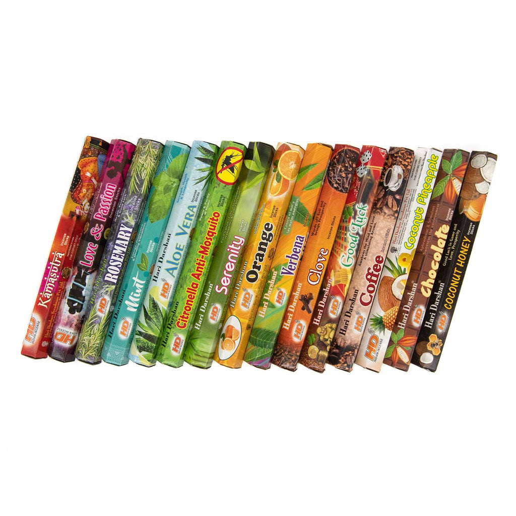 Chocolate Hexagon Incense-Stick Incense-Siesta Crafts
