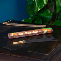 Chocolate Hexagon Incense-Stick Incense-Siesta Crafts