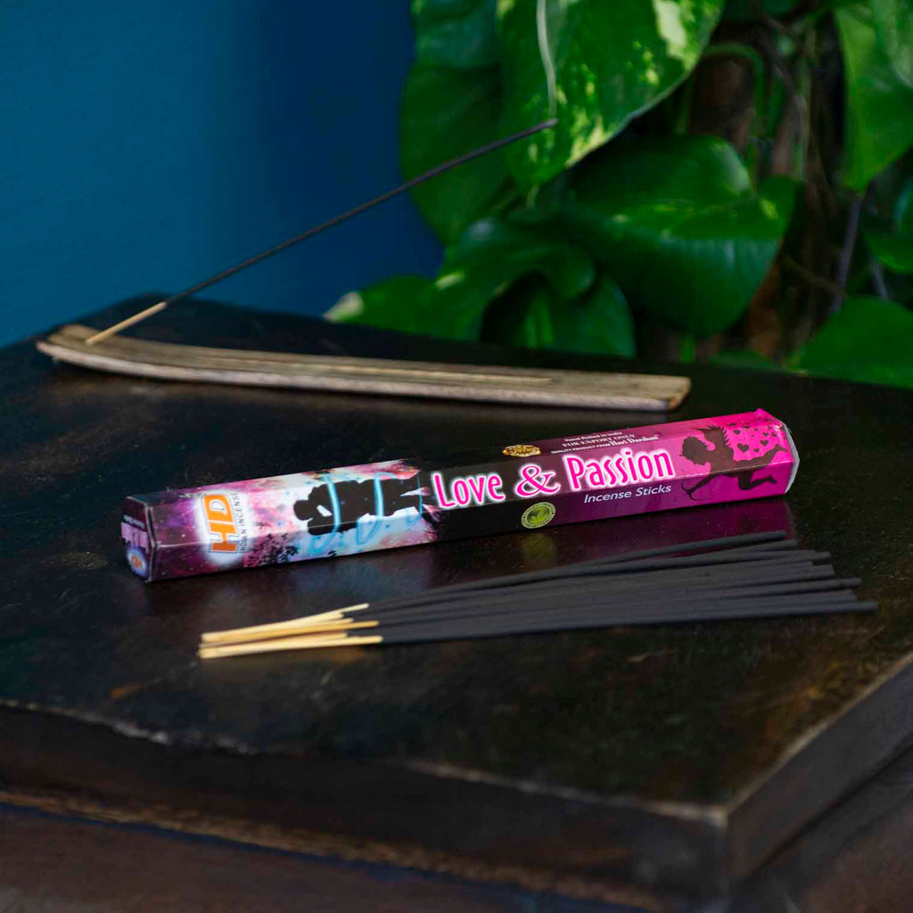 Love and Passion Hexagon Incense-Stick Incense-Siesta Crafts