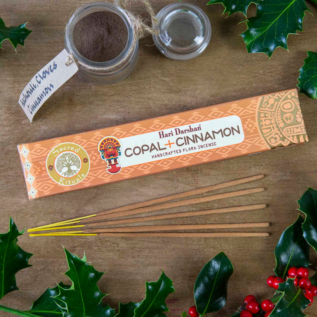 Sacred Ritual Copal and Cinnamon-Stick Incense-Siesta Crafts
