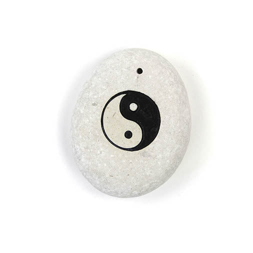 Yin Yang Stone Incense Holder-Incense Holders-Siesta Crafts