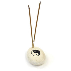 Yin Yang Stone Incense Holder-Incense Holders-Siesta Crafts