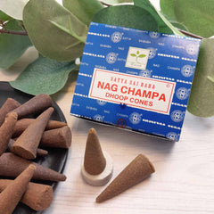 Satya Nag Champa Dhoop Incense Cones-Cone Incense-Siesta Crafts