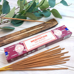 Satya Meditation Incense-Stick Incense-Siesta Crafts