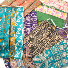 Recycled Sari Face Mask-Wellbeing-Siesta Crafts