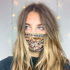 Recycled Sari Face Mask-Wellbeing-Siesta Crafts