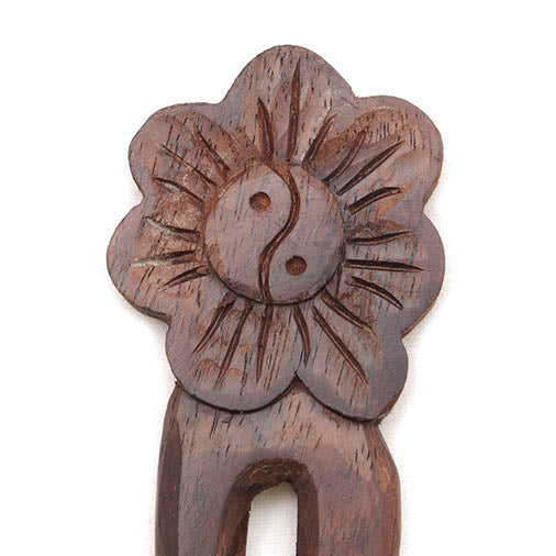 Yin Yang Hair Fork-Hair Accessories-Siesta Crafts