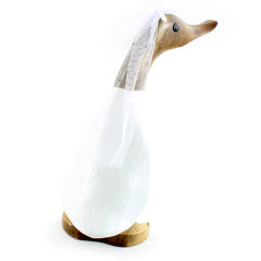 Bride Duck-Ornaments & Figurines-Siesta Crafts