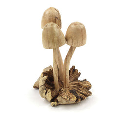 Parasite Wood Mushrooms-Ornaments & Figurines-Siesta Crafts