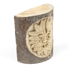 Green Man in Wood-Ornaments & Figurines-Siesta Crafts