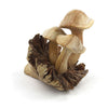 Small Parasite Wood Mushrooms-Ornaments & Figurines-Siesta Crafts