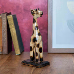 Standing Giraffe 20cm-Ornaments & Figurines-Siesta Crafts