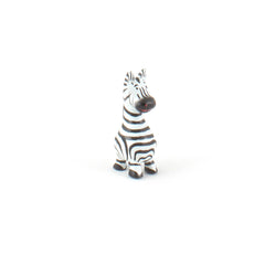 Cartoon Zebra Small-Ornaments & Figurines-Siesta Crafts