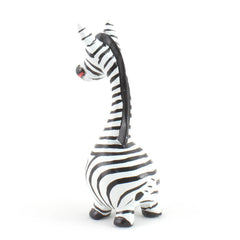 Cartoon Zebra Large-Ornaments & Figurines-Siesta Crafts