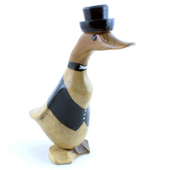 Groom Duck-Ornaments & Figurines-Siesta Crafts